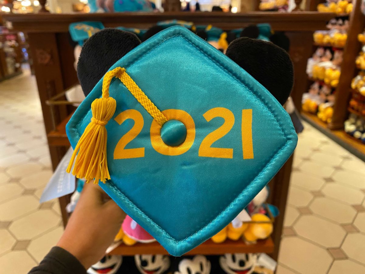 mickey mouse graduation plush