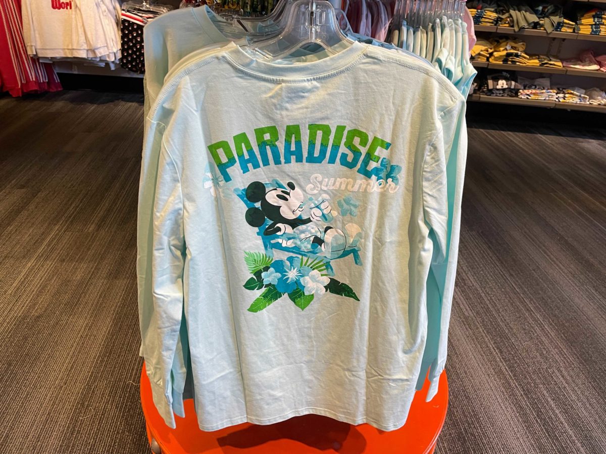 mickey in paradise shirt