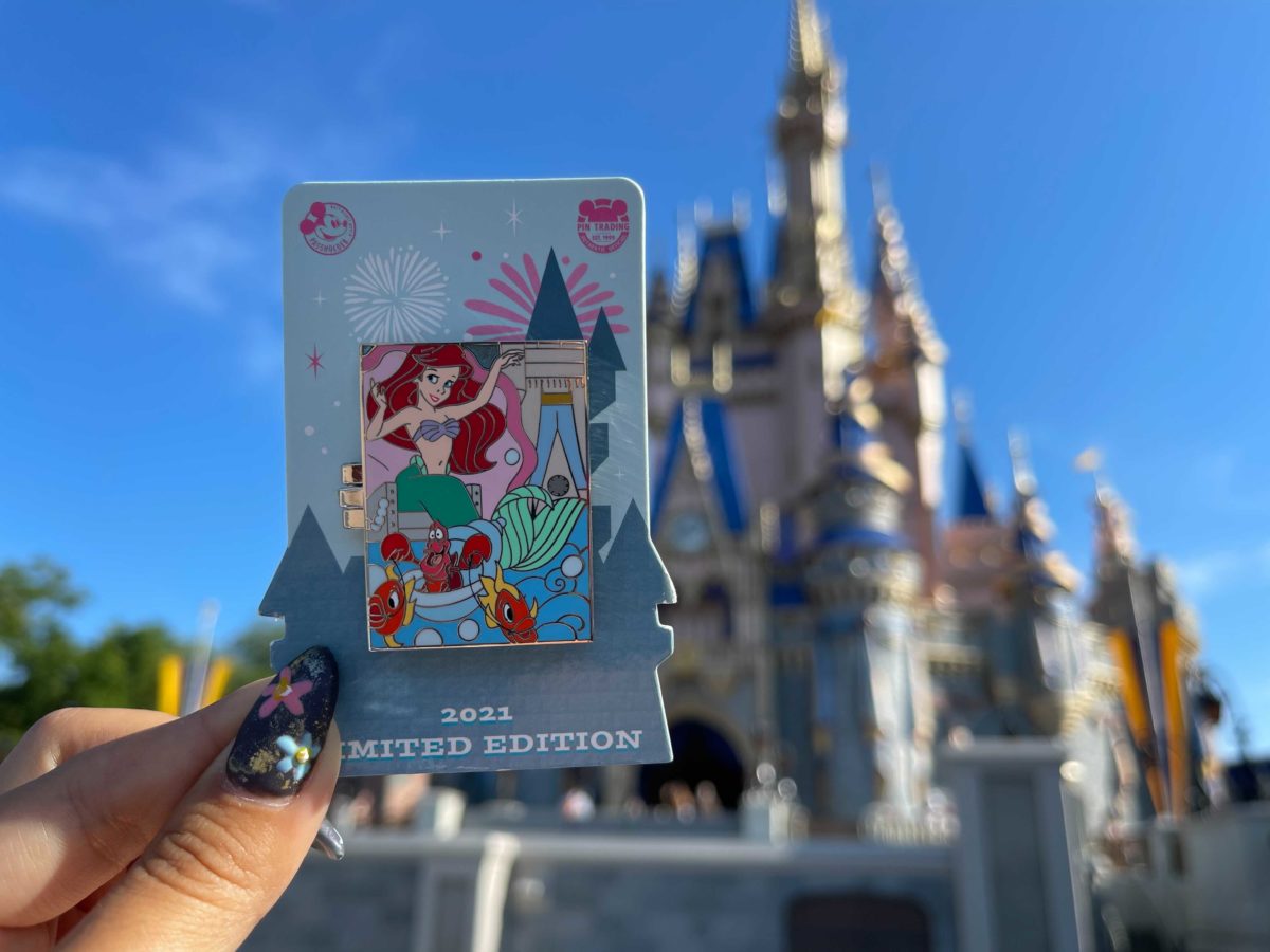 New Limited Edition Ariel Pin featuring Cinderella