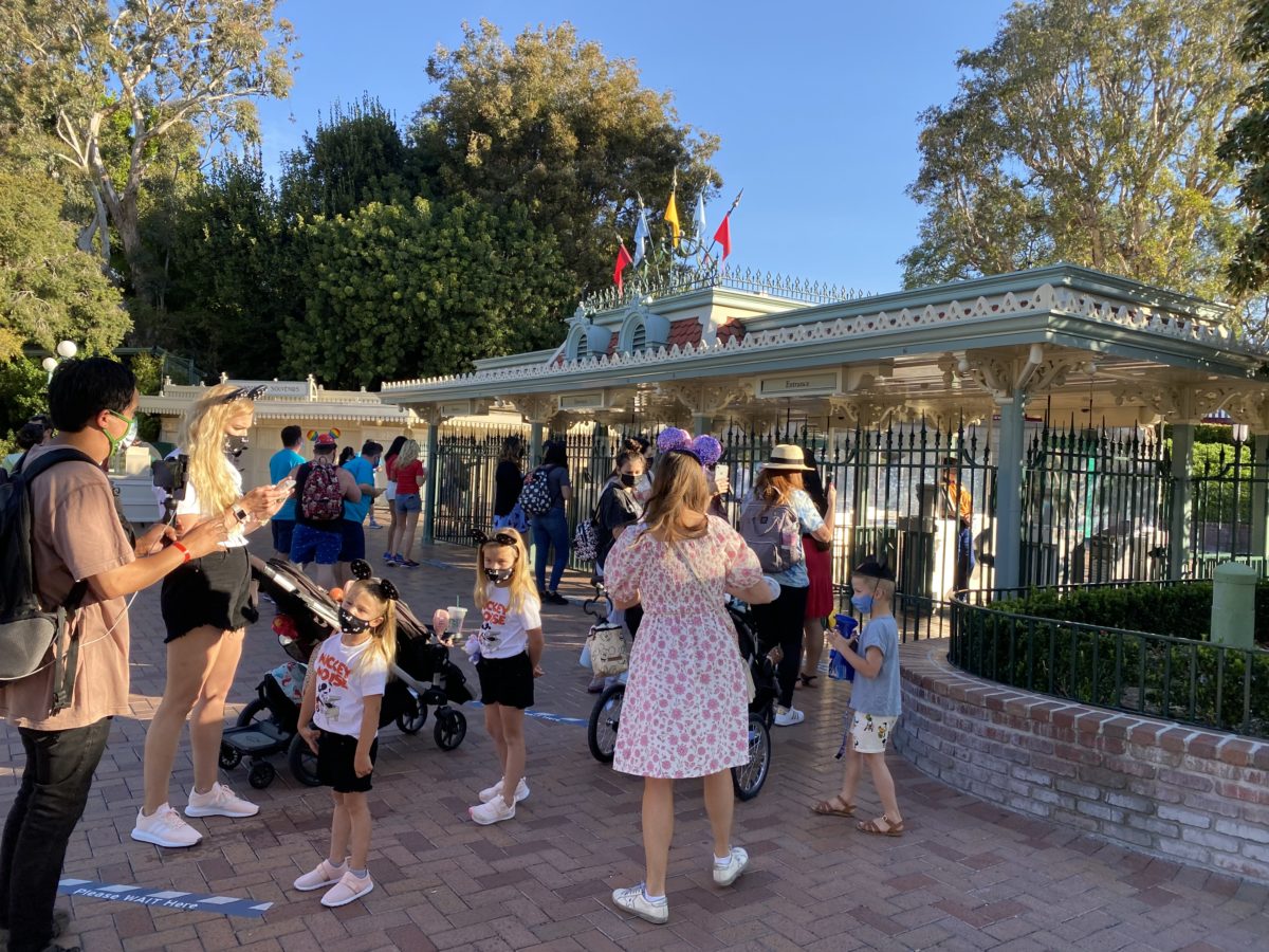 Reopening moments at Disneyland