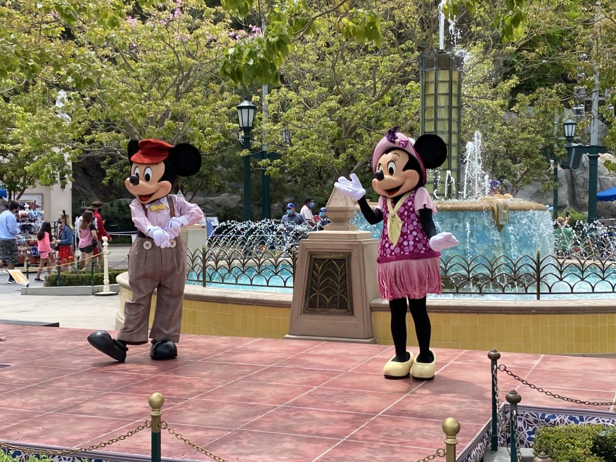 Mickey and Minnie DCA Reopening