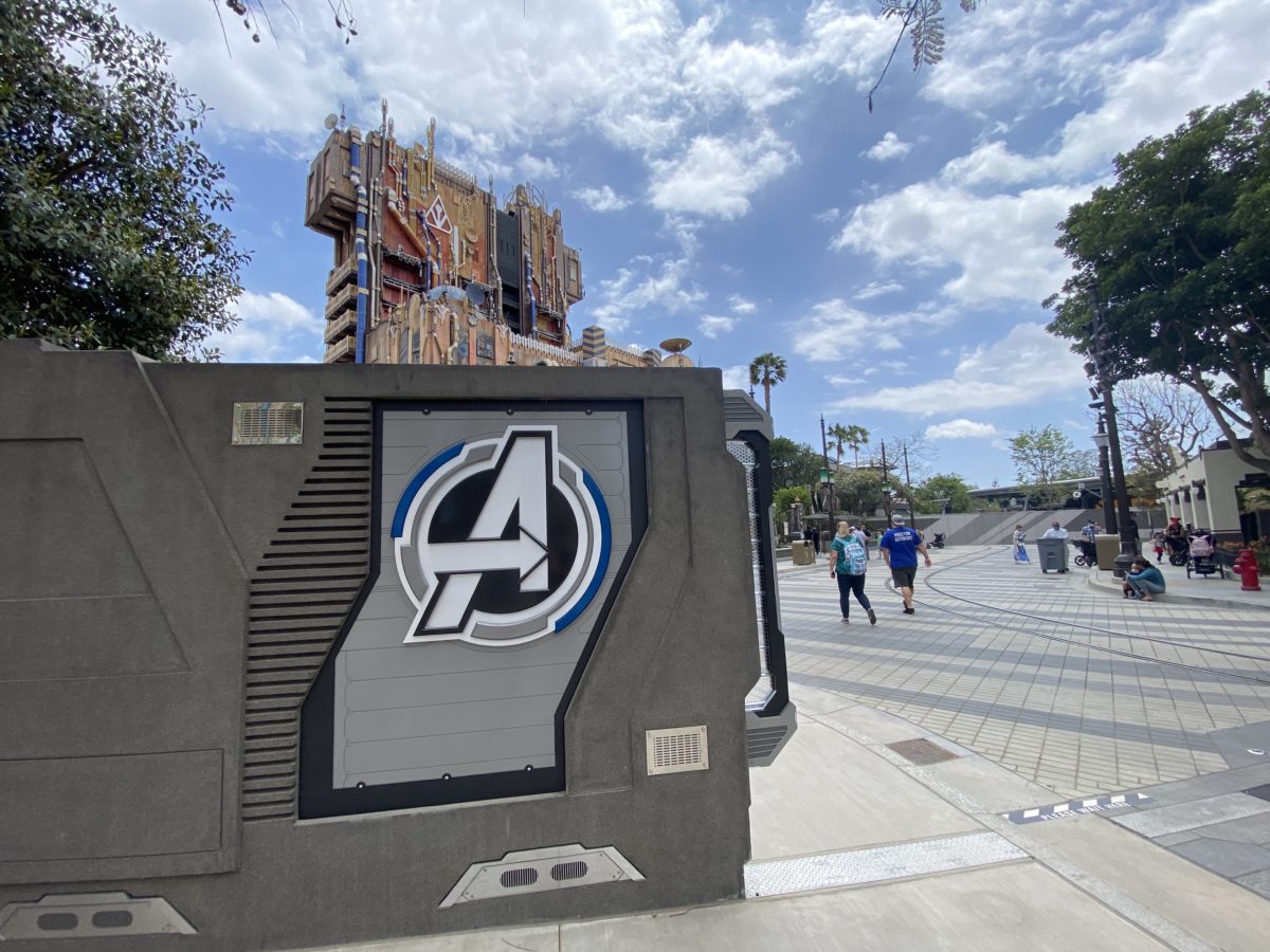 Avengers Campus Area Divider