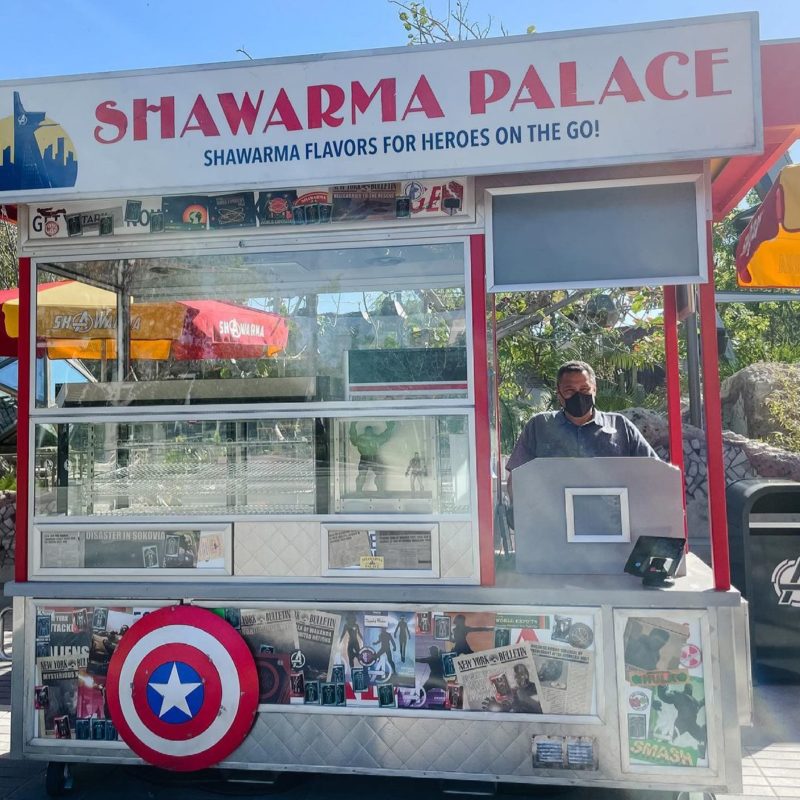 Shawarma Palace for Disneyland's Avengers Campus 