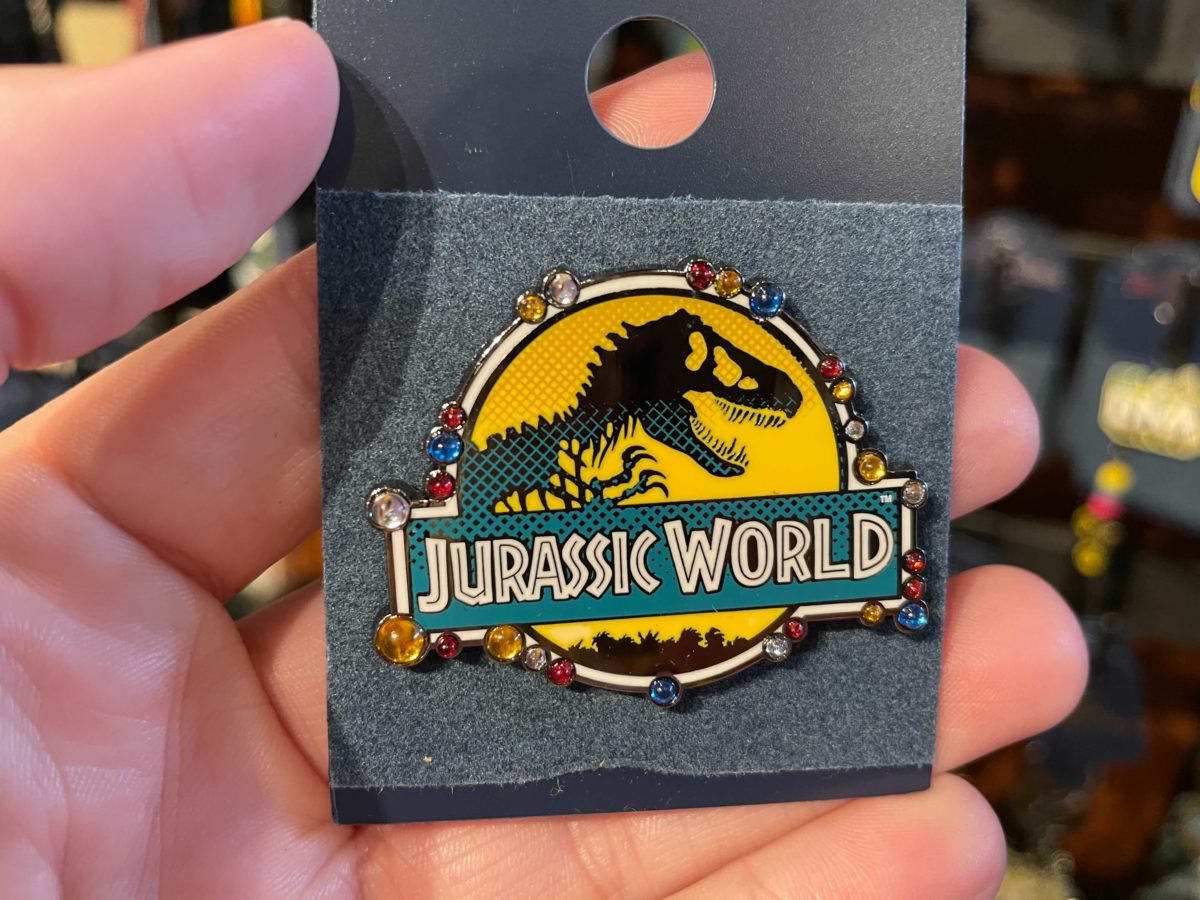 Photos New Jurassic World Keychains Pins Hat And Signs Stomp Into 