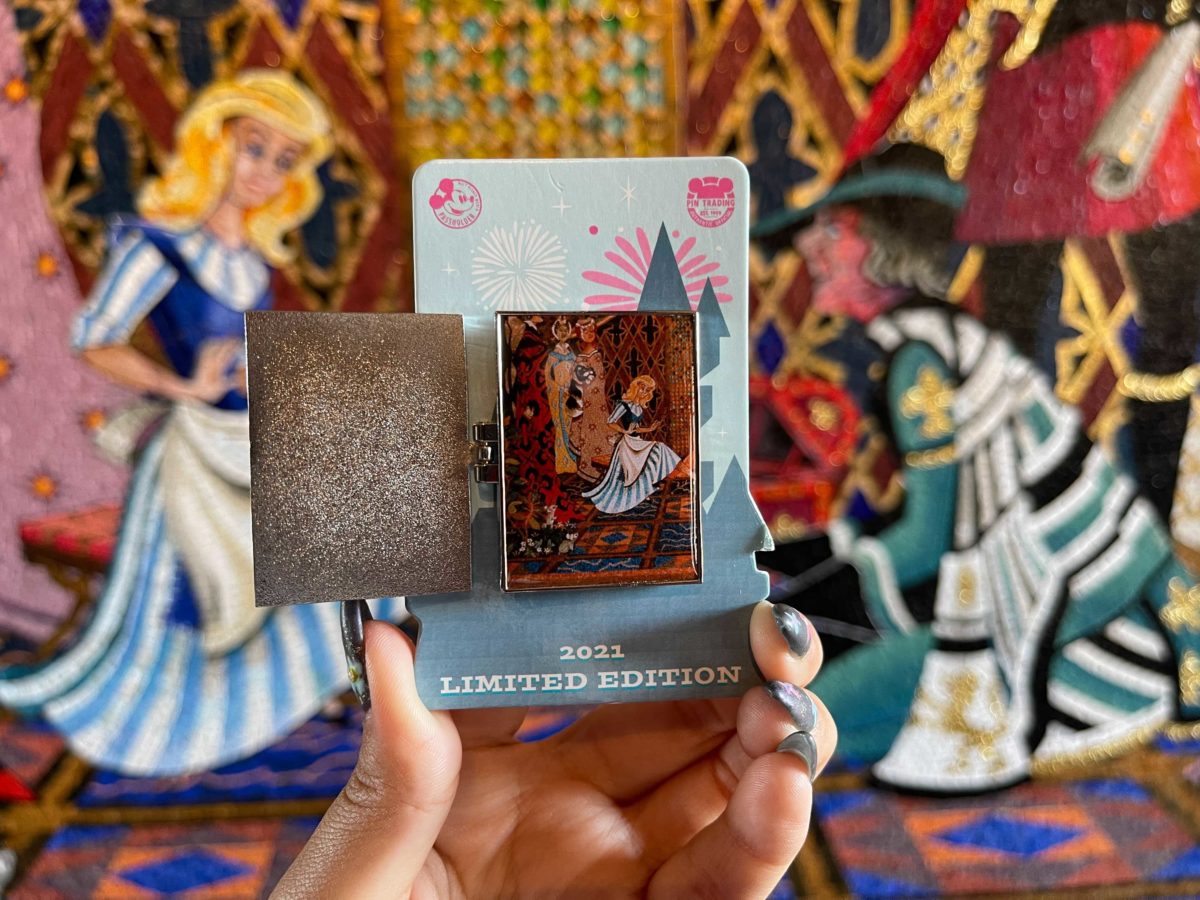 New limited edition Ariel pin featuring Cinderella