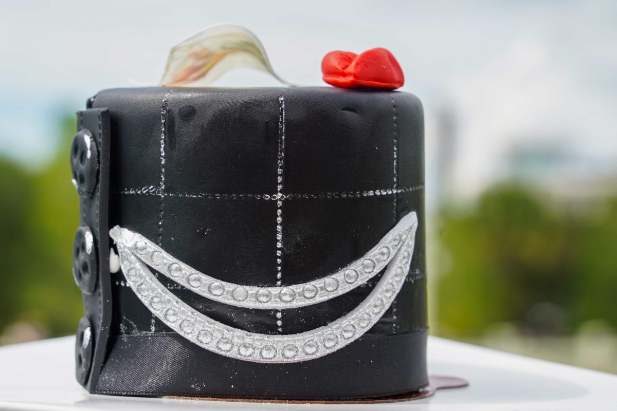 The new Cruella Petit cake available at Amorette's Patisserie in Disney Springs is a delicious and stylish dessert worth trying. 
