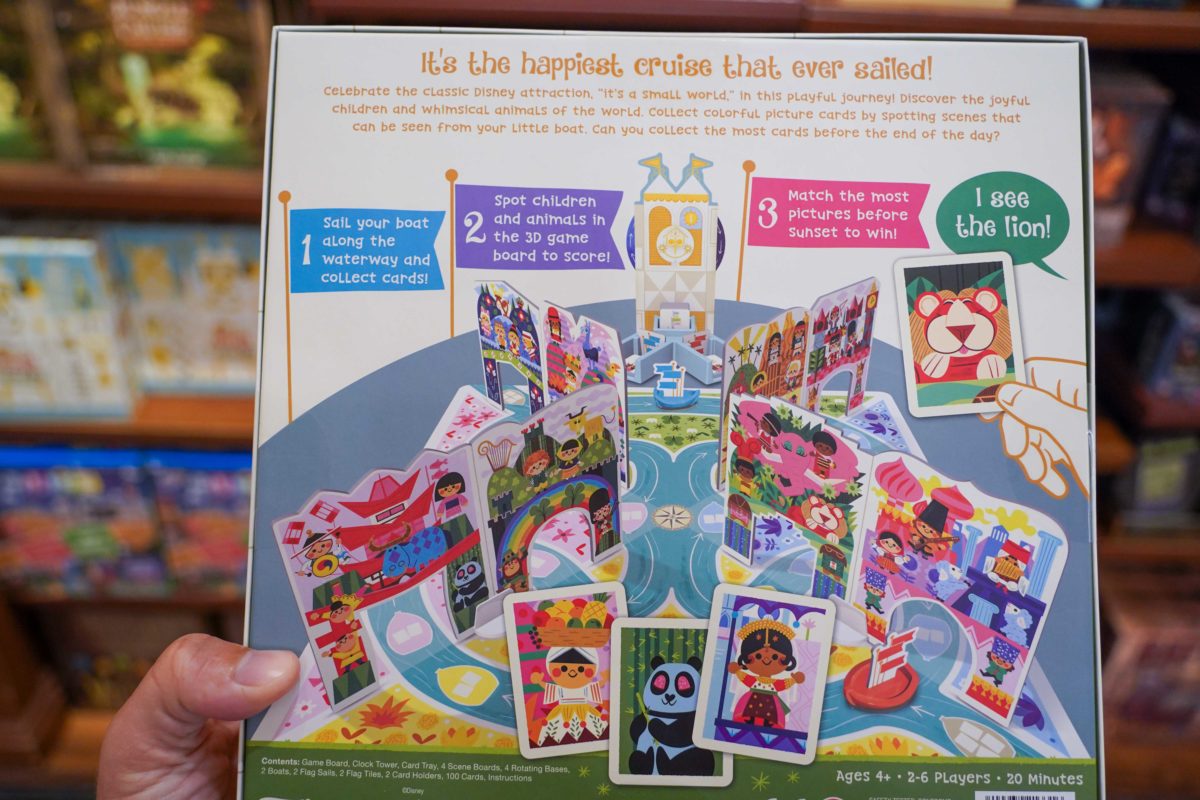 PHOTOS NEW "it's a small world" Board Game Sails Into Walt Disney