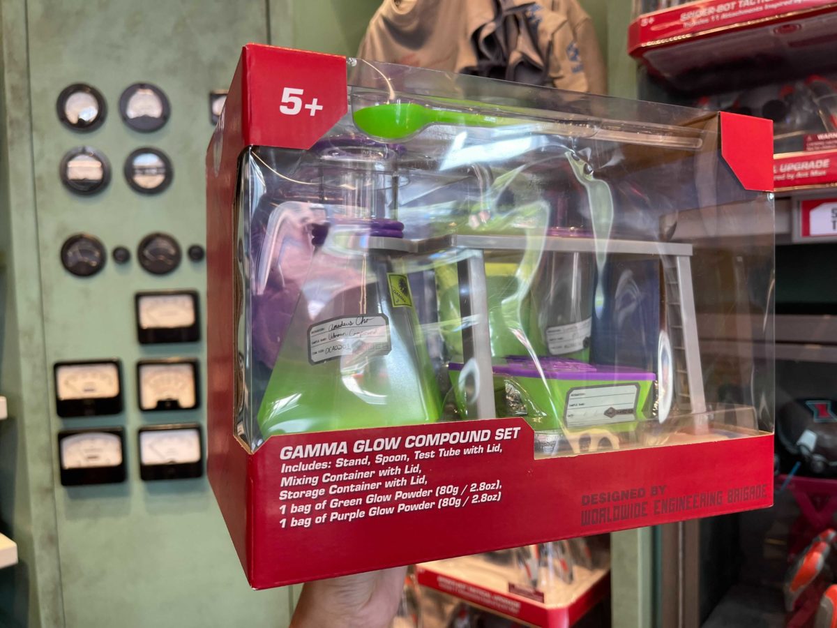 New Gamma Glow Compound Set at WEB Suppliers in Disney California Adventure
