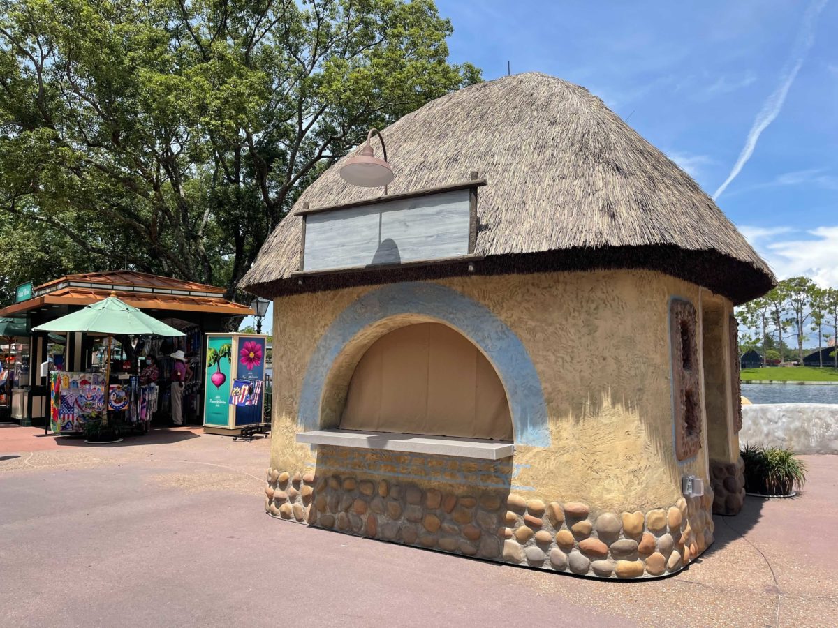 Africa food booth for EPCOT International Food & Wine Festival