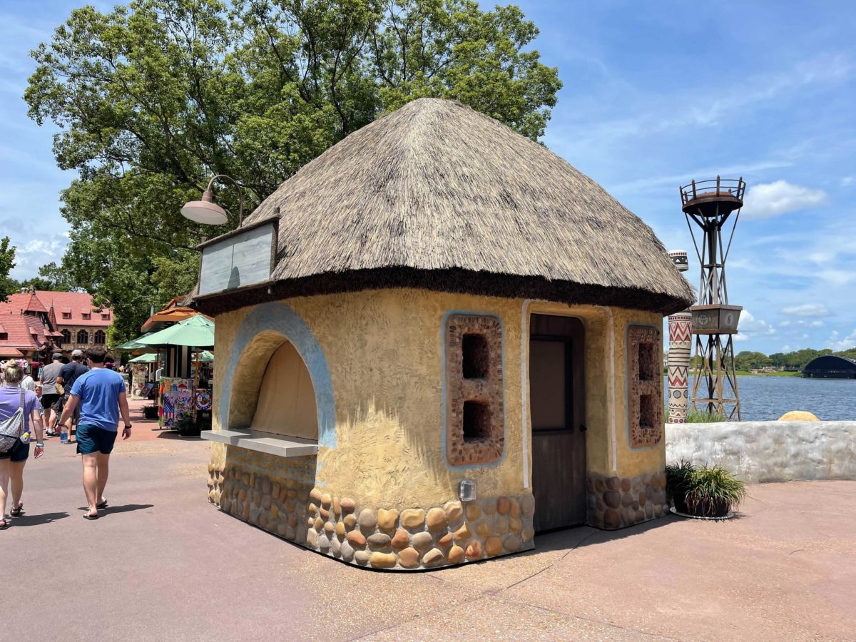 Africa food booth for EPCOT International Food & Wine Festival