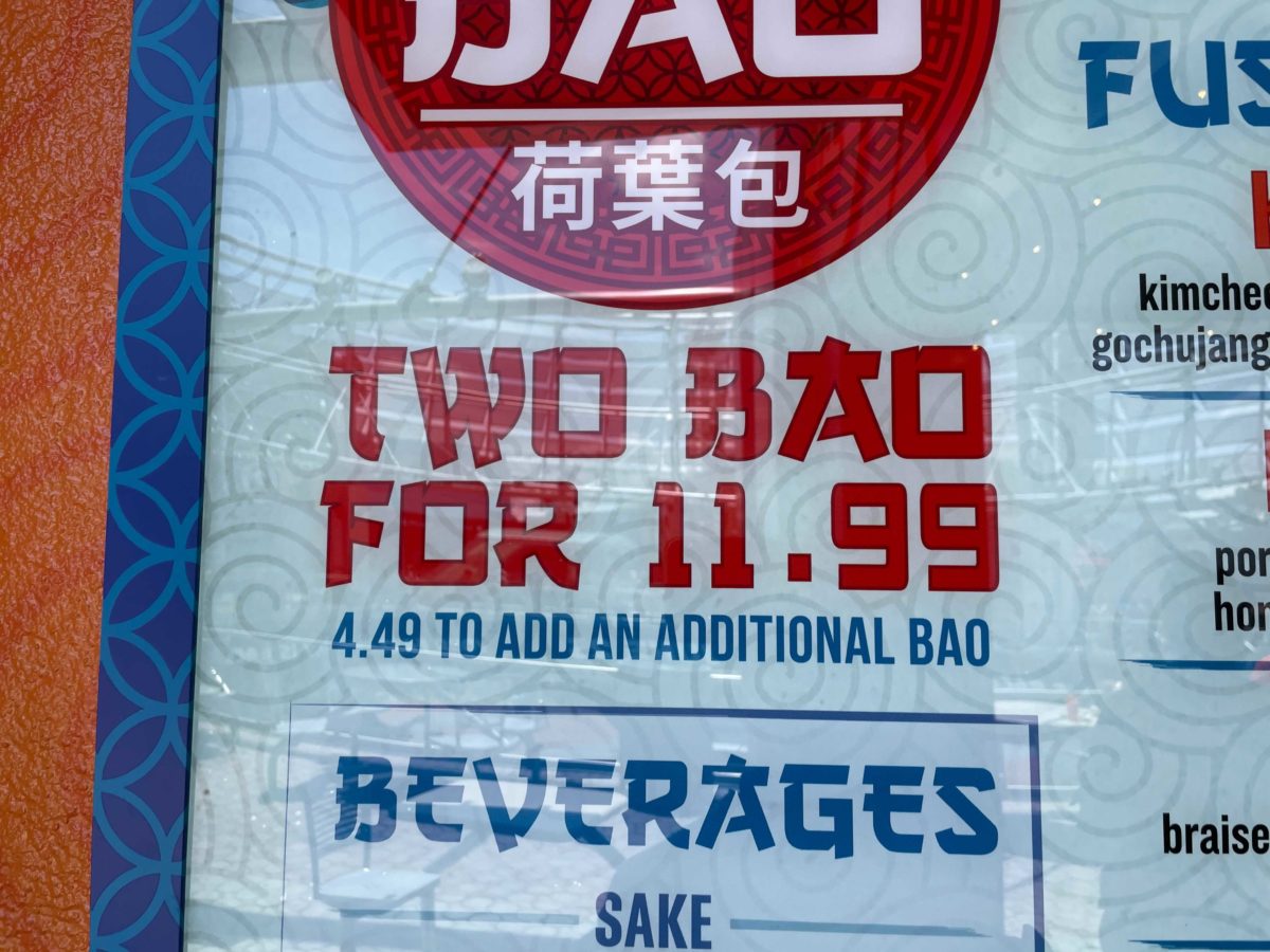 Bend the Bao at Universal CityWalk