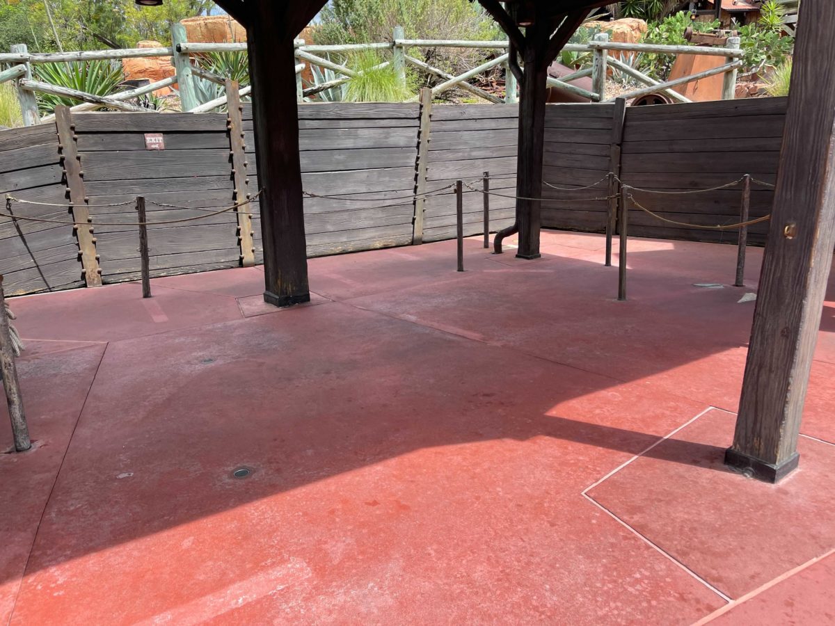 Big Thunder Mountain Railroad at the Magic Kingdom has had its extended queue markings remove to minimize social distancing efforts at Walt Disney World