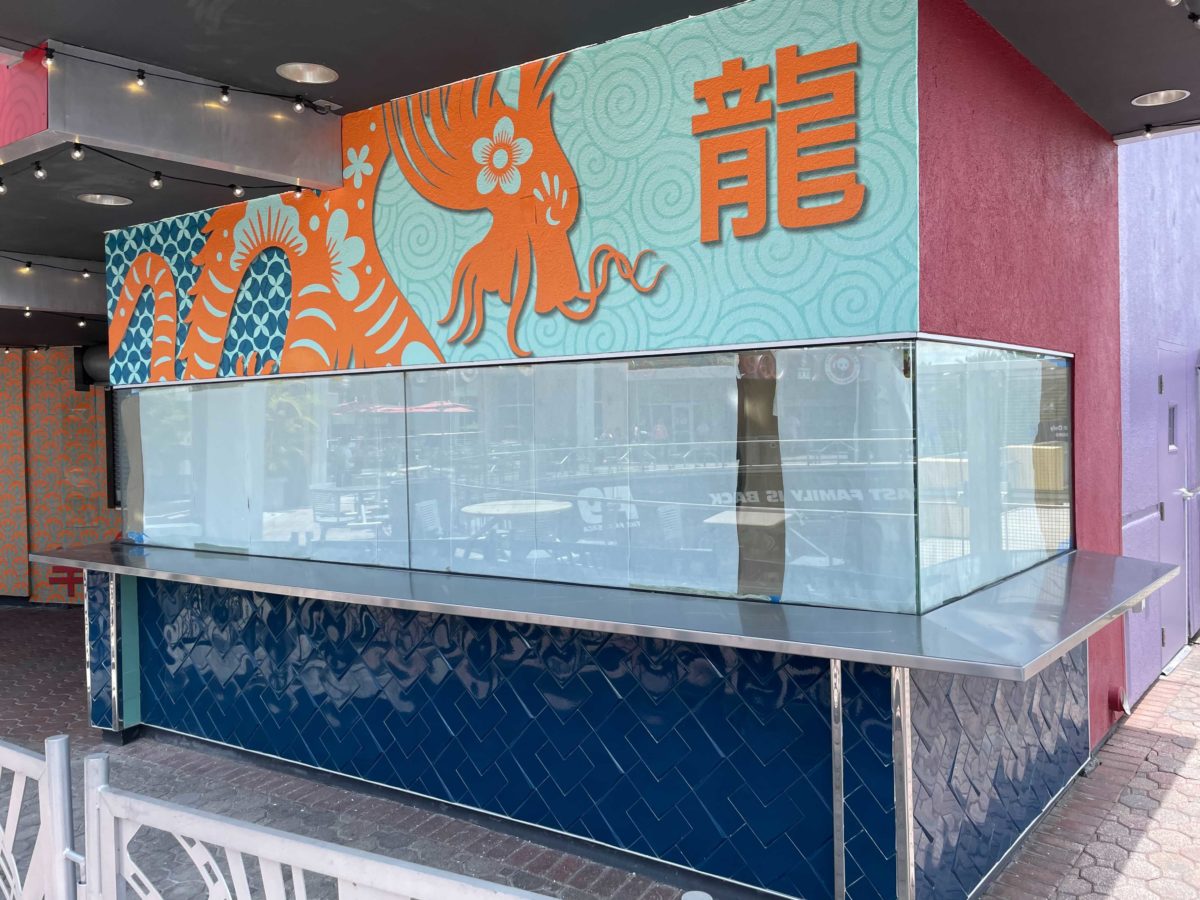 New Asian-Themed food kiosk replaces former Fusion Sushi at Universal Orlando's CityWalk