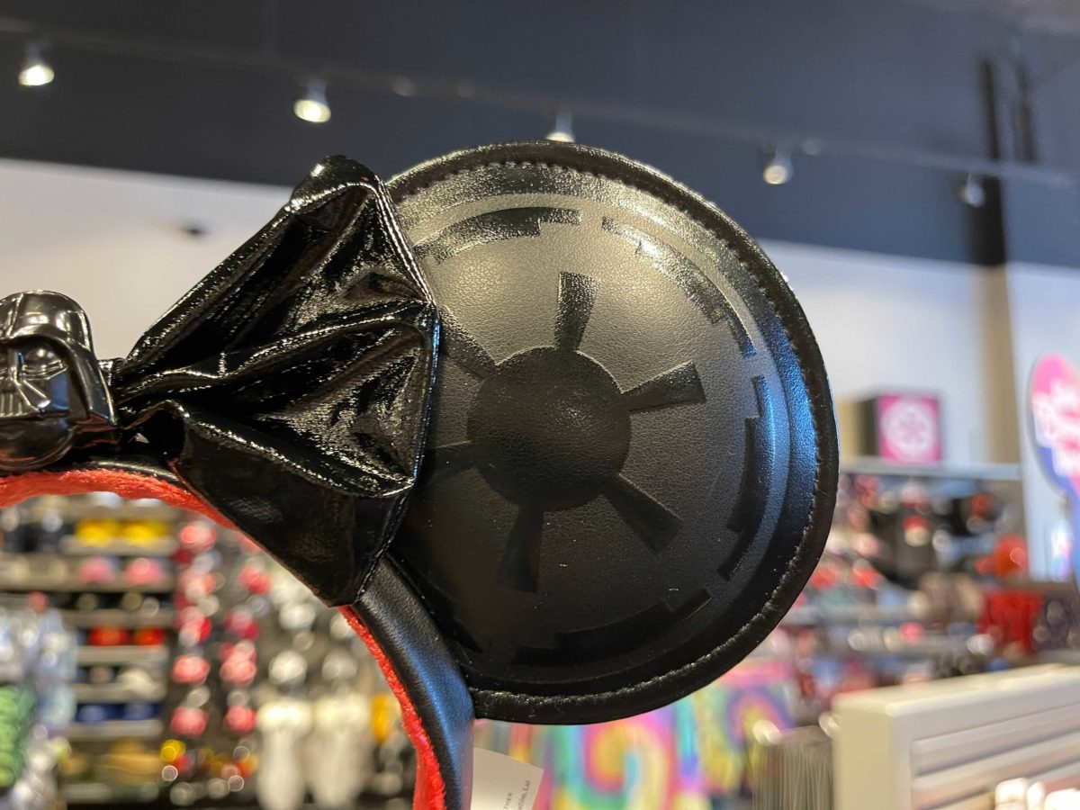 New Darth Vader Mickey Ears designed by Ashley Eckstein available now at MouseGear in EPCOT at Walt Disney World.