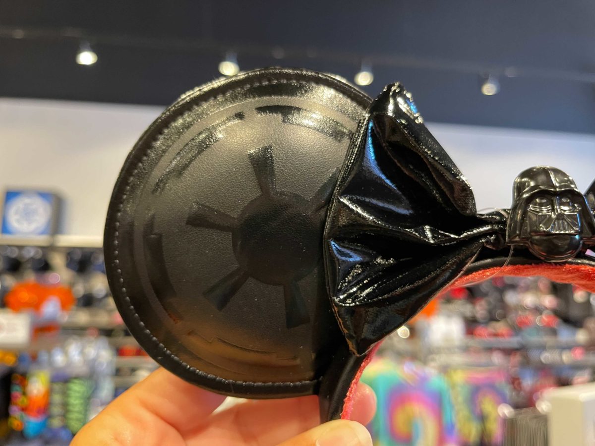 New Darth Vader Mickey Ears designed by Ashley Eckstein available now at MouseGear in EPCOT at Walt Disney World.