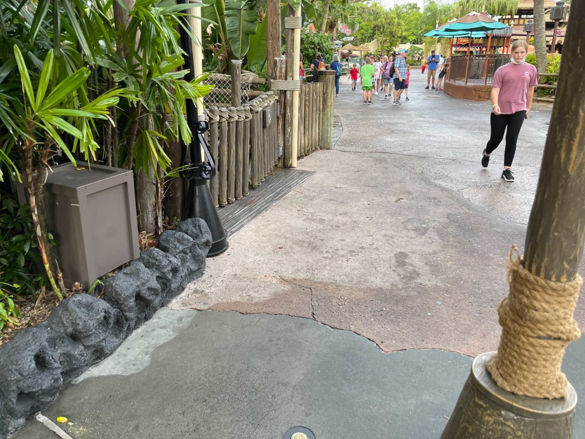The Jungle Cruise at the Magic Kingdom has had its extended queue markings remove to minimize social distancing efforts at Walt Disney World