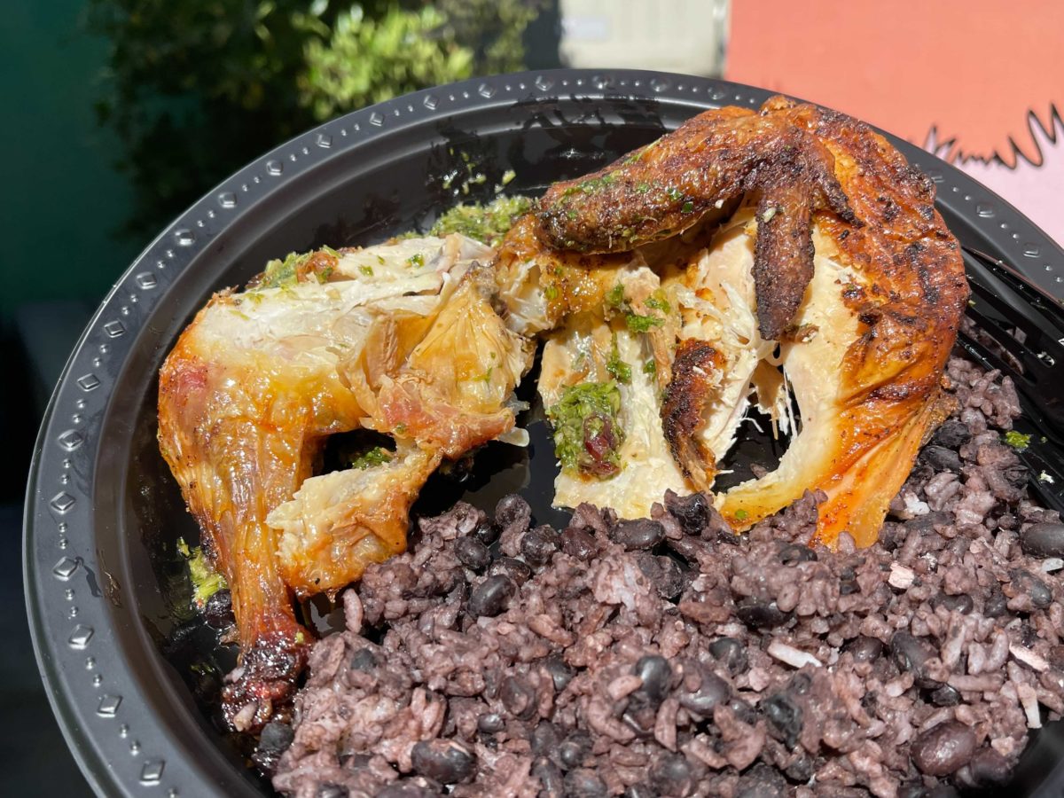 Citrus Glazed Chicken from Jurassic Café in Universal Studios Hollywood