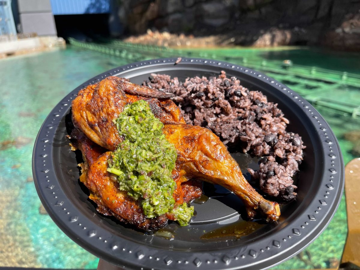 Citrus Glazed Chicken from Jurassic Café in Universal Studios Hollywood