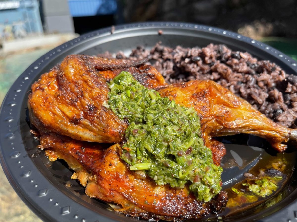 Citrus Glazed Chicken from Jurassic Café in Universal Studios Hollywood