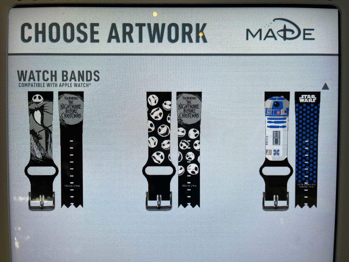 Apple Watch bands have been added to MaDe kiosks at Walt Disney World