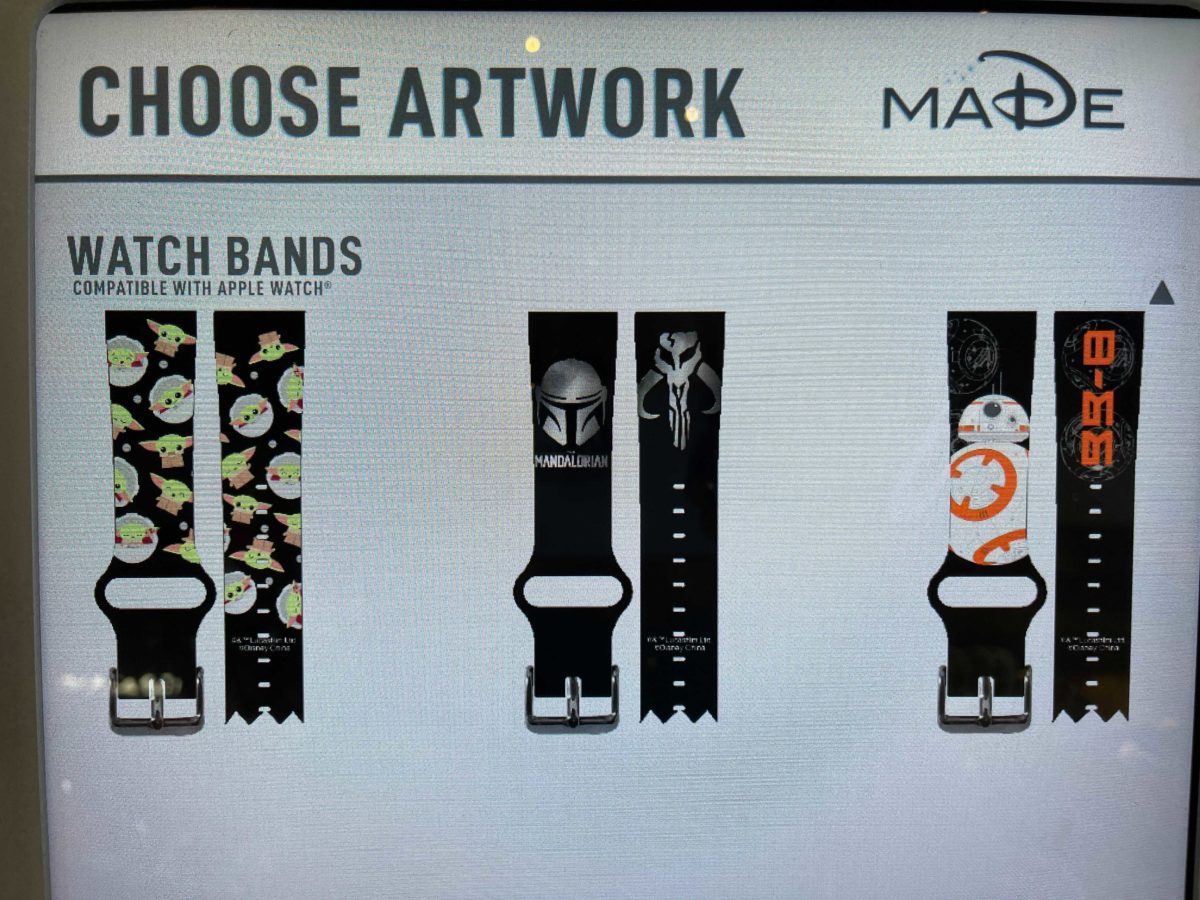 Apple Watch bands have been added to MaDe kiosks at Walt Disney World