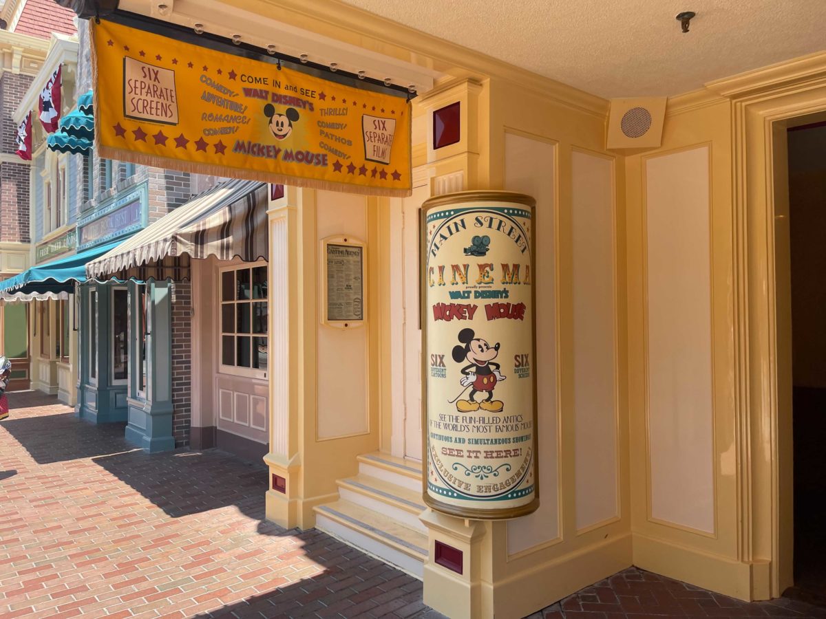 Main Street Cinema at Disneyland