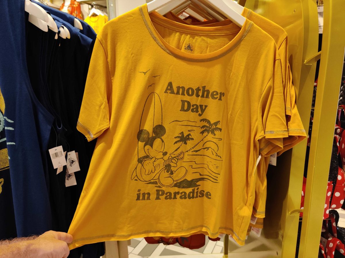New beach paradise t-shirt with Mickey Mouse in Hollywood Studios at Walt Disney World