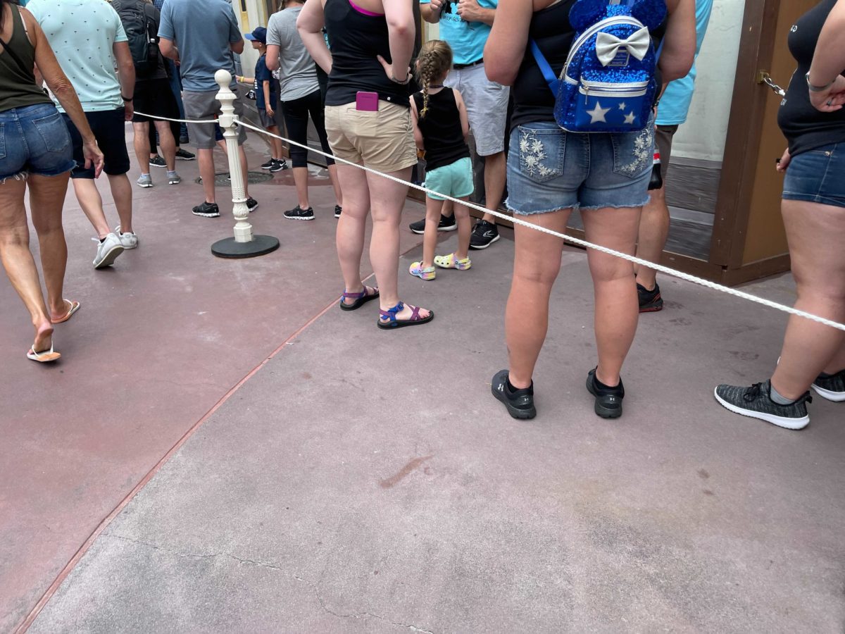 Peter Pan's Flight at the Magic Kingdom has had its extended queue markings remove to minimize social distancing efforts at Walt Disney World