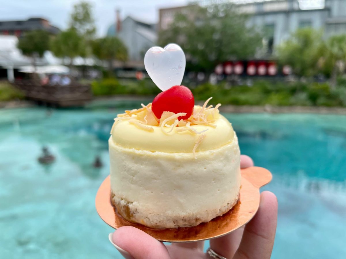 Piña Colada Cheesecake Dessert Arrives at Amorette's Patisserie in Disney Springs