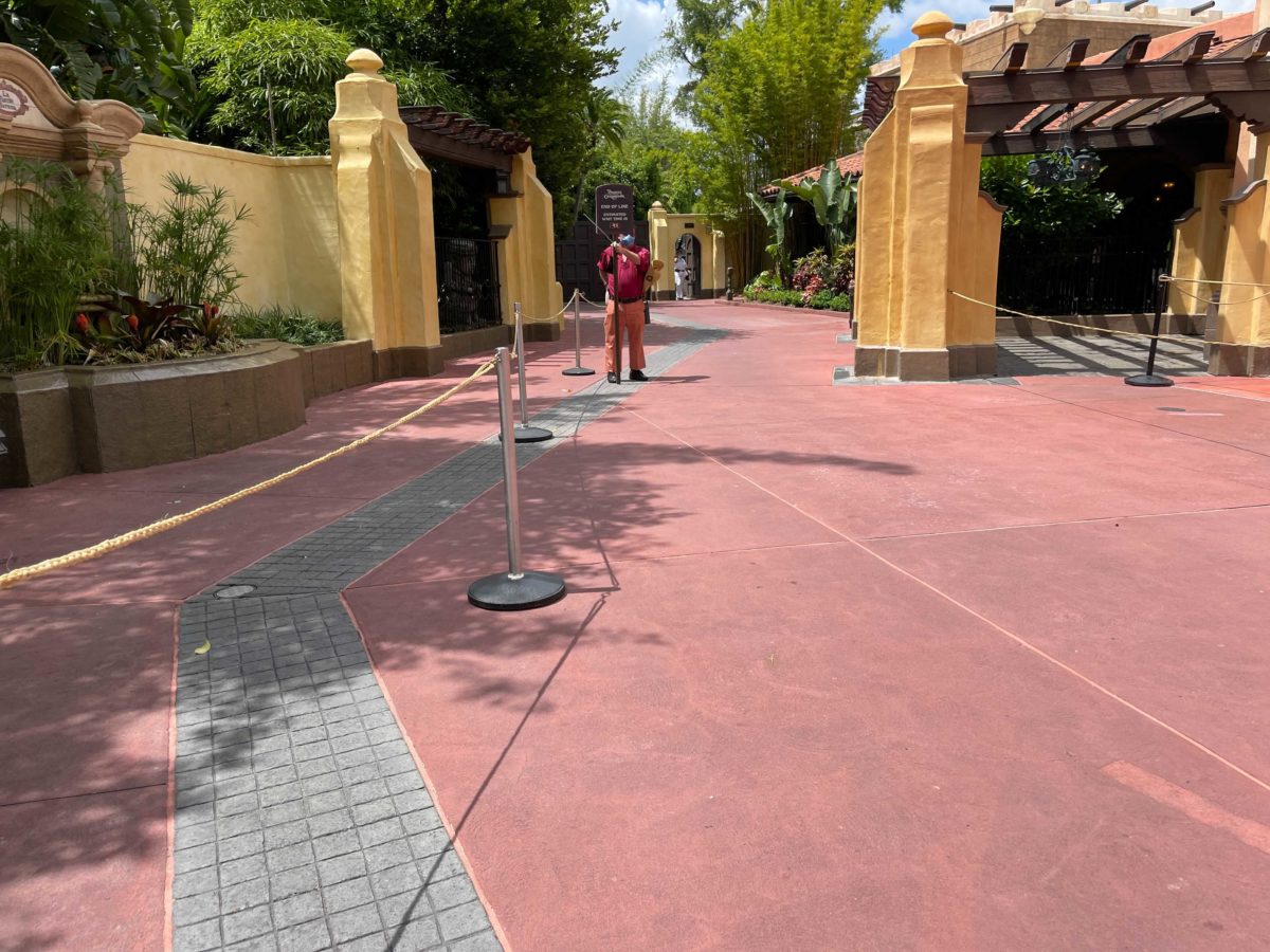 Pirates of the Caribbean at the Magic Kingdom has had its extended queue markings remove to minimize social distancing efforts at Walt Disney World