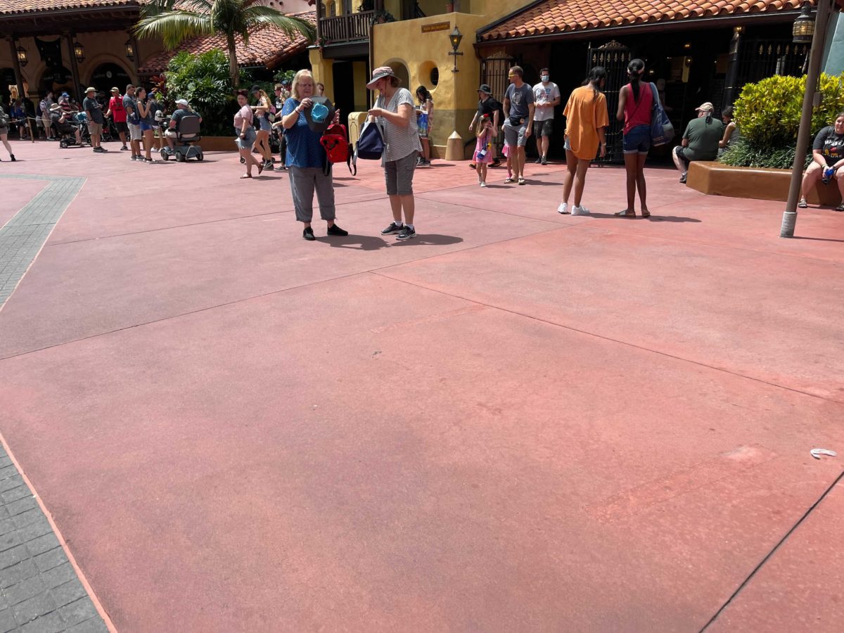 Pirates of the Caribbean at the Magic Kingdom has had its extended queue markings remove to minimize social distancing efforts at Walt Disney World
