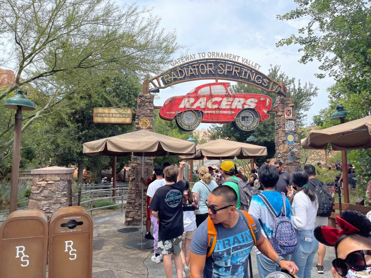 Radiator Springs Racers reopens the single riders line at Disney California Adventure