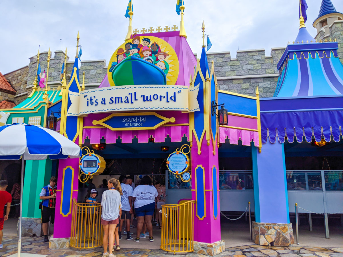 "it's a small world" at Magic Kingdom Closing for Refurbishment on July