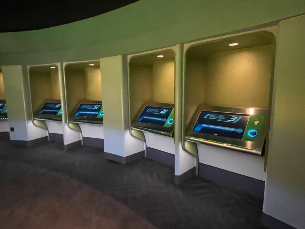 Test Track queue at EPCOT