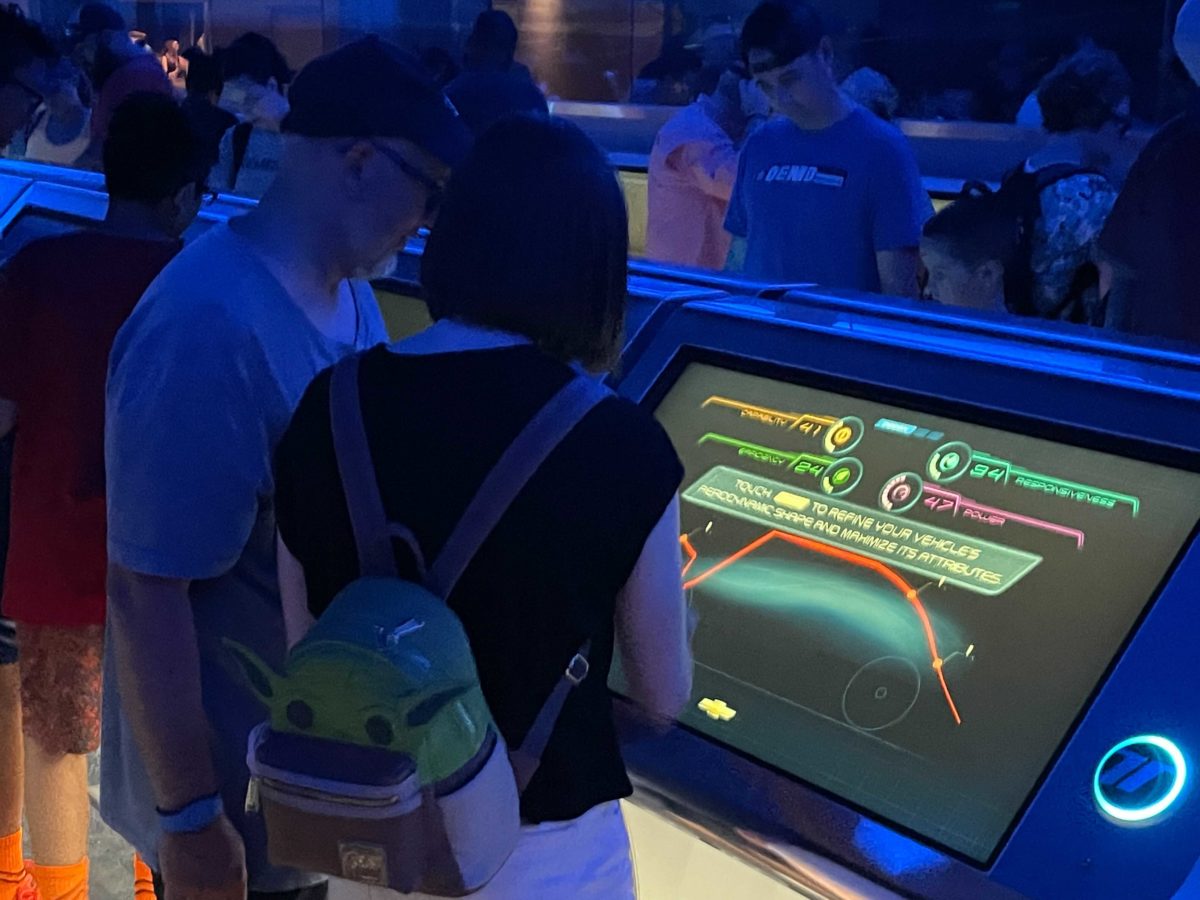 Test Track queue at EPCOT