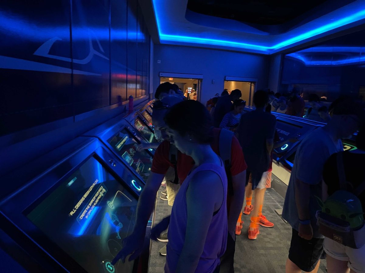Test Track queue at EPCOT