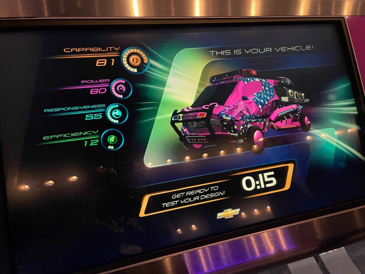Test Track queue at EPCOT