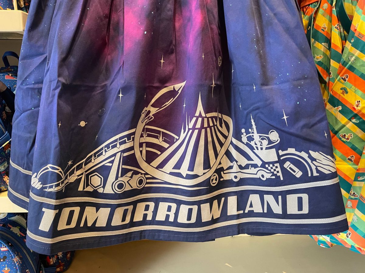 New purple ombré Tomorrowland Dress by the Dress Shop Collection found in Uptown Jewelers at the Magic Kingdom in Walt Disney World