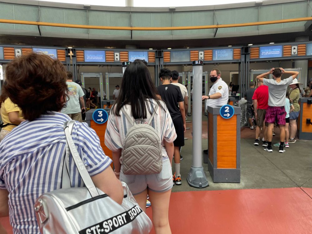 CEIA OpenGate Contactless Security Scanners at Universal Orlando