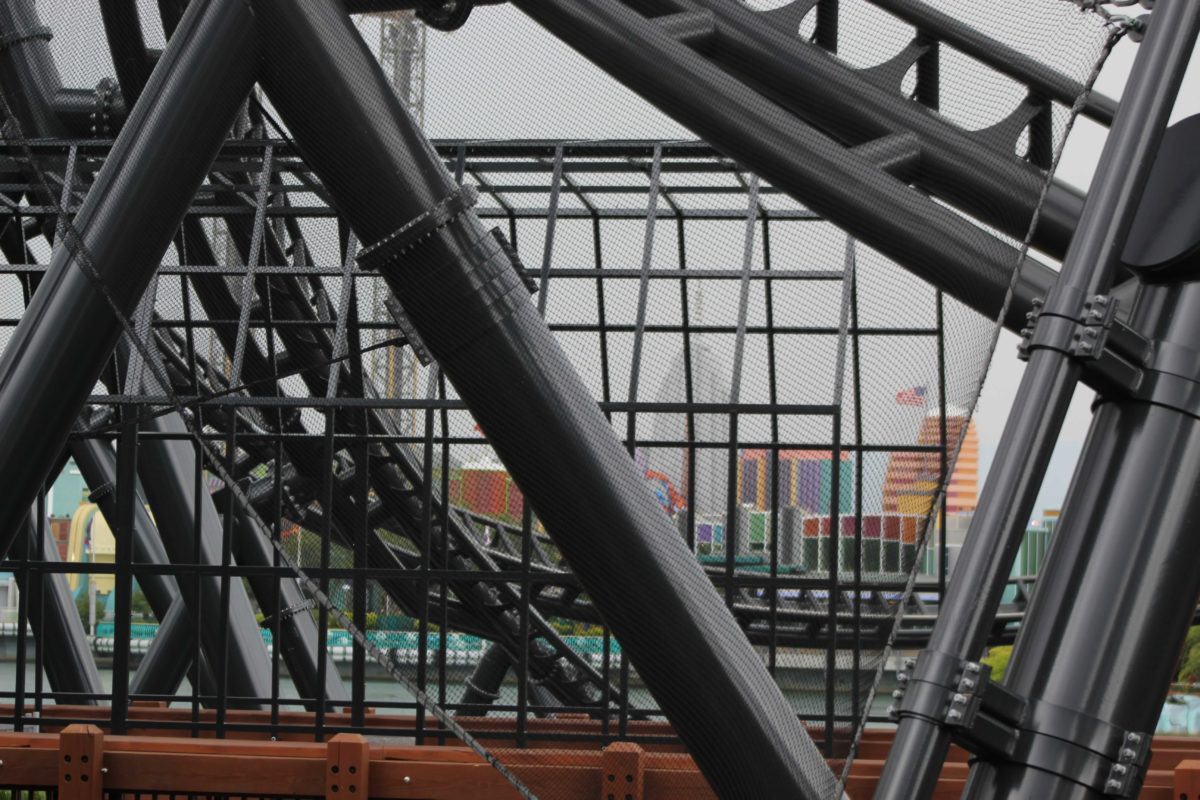 VelociCoaster cage added at Islands of Adventure