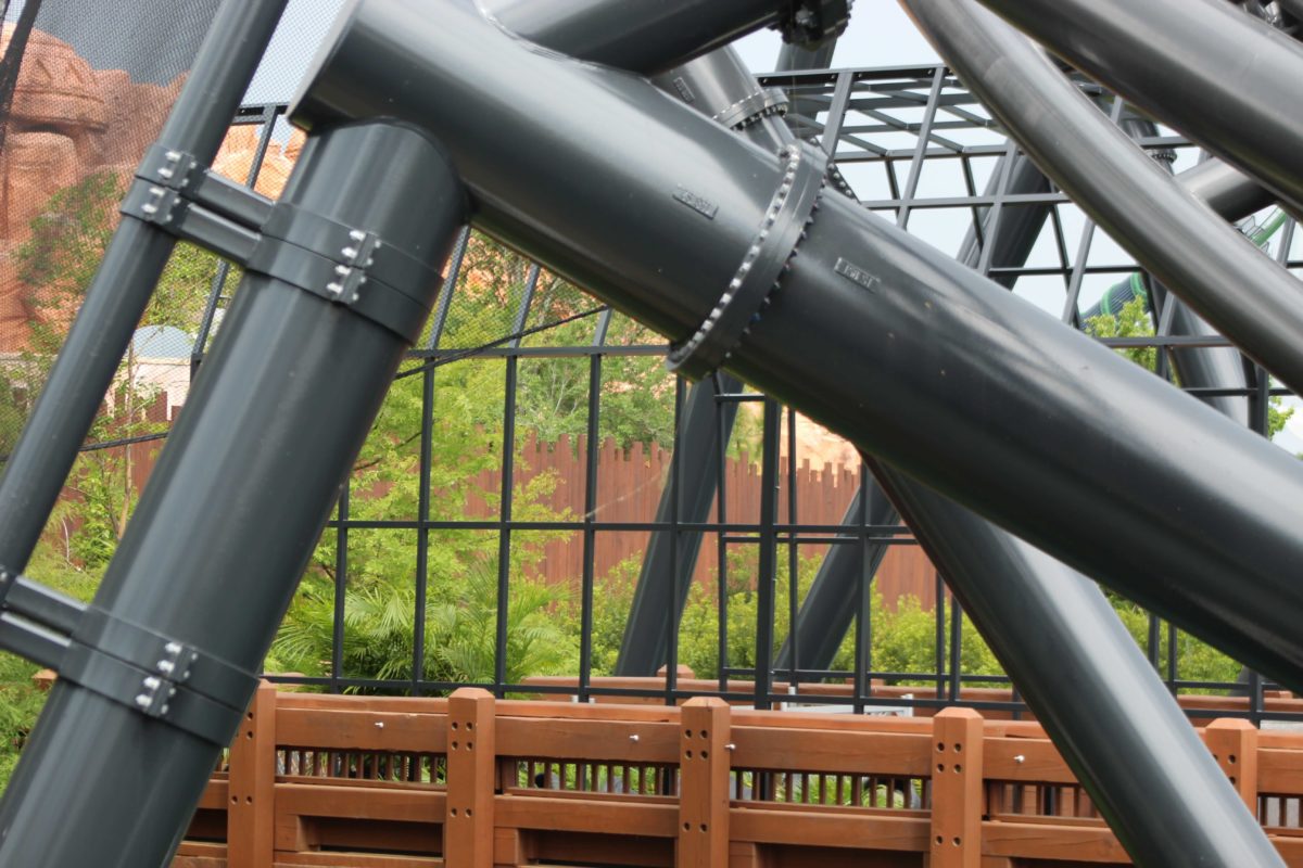 VelociCoaster cage added at Islands of Adventure