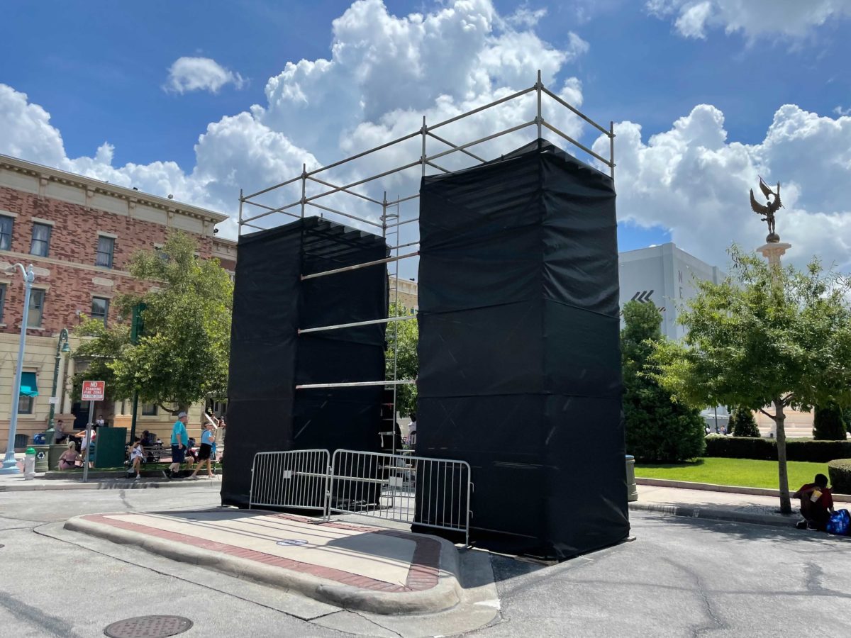 Halloween Horror Nights construction at Universal Studios Florida