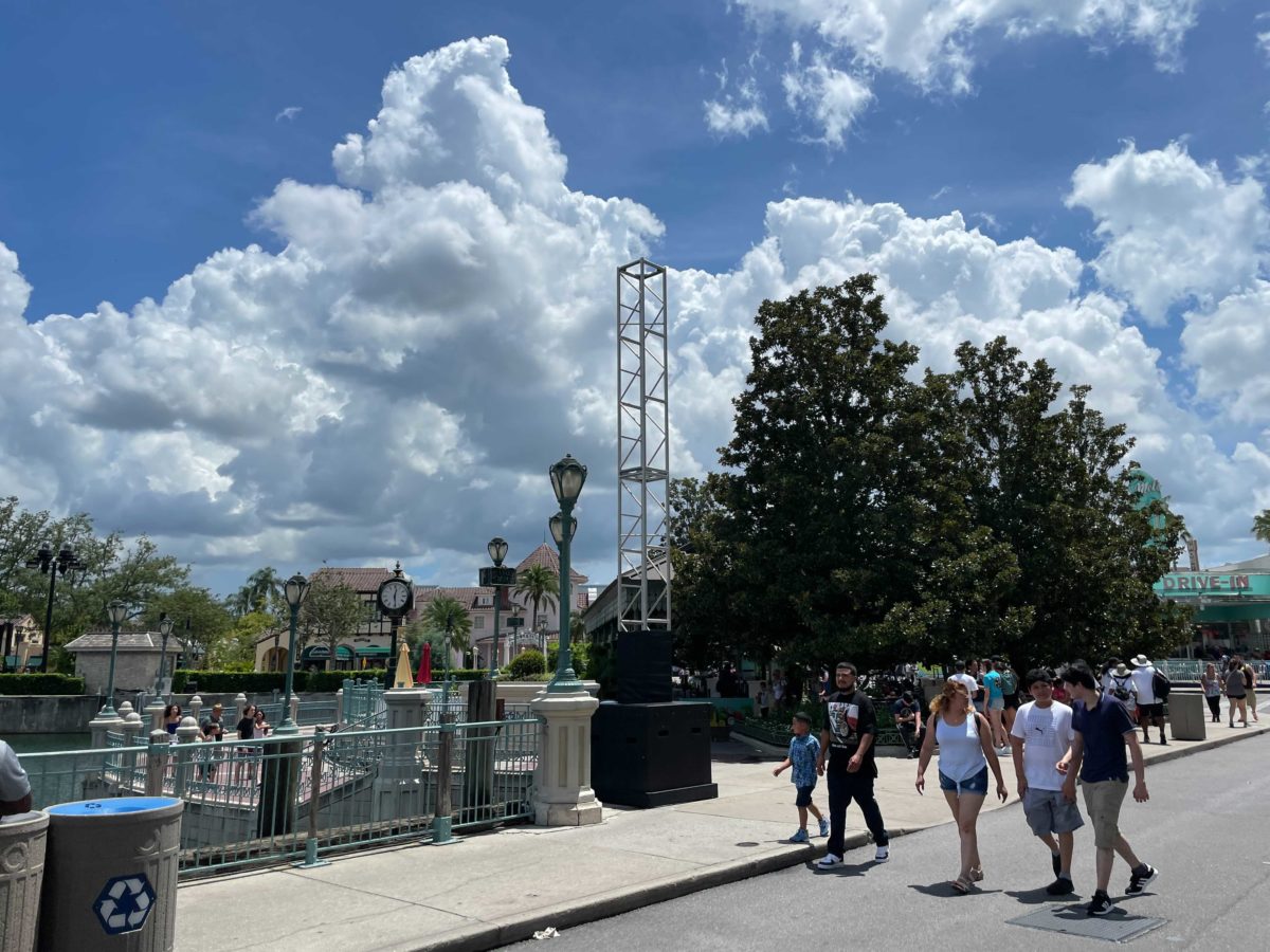 Halloween Horror Nights construction at Universal Studios Florida