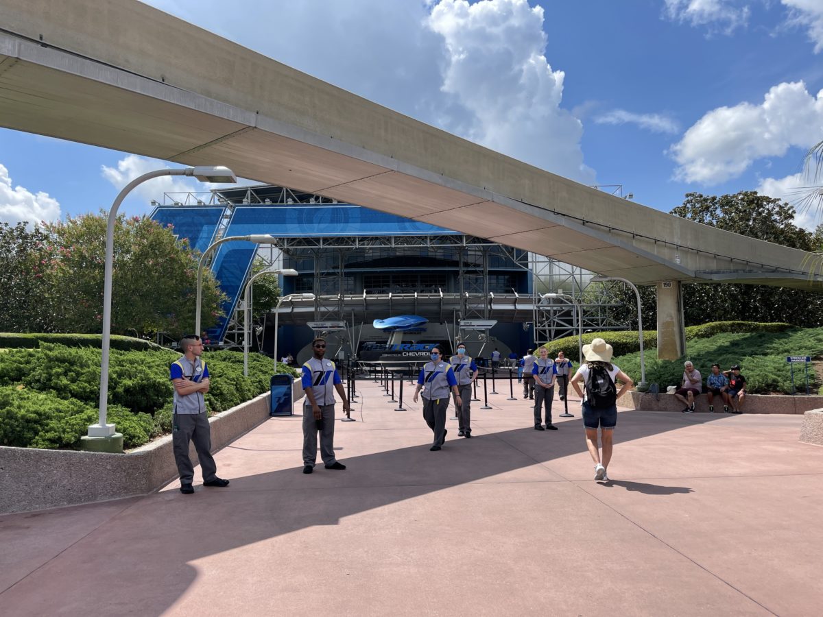 PHOTO REPORT EPCOT 7/29/21 (Door Refurbishment Continues At Port of