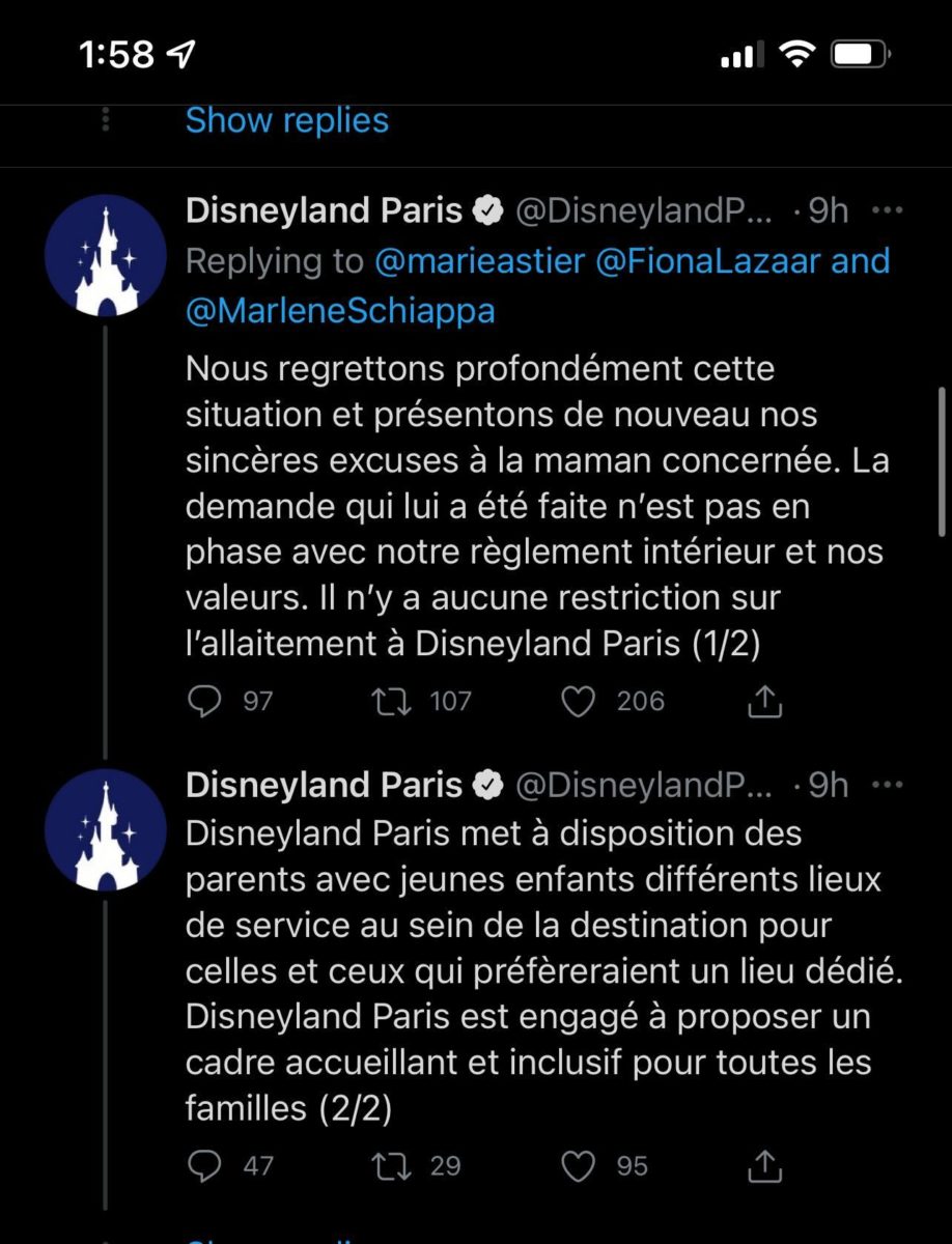 Disneyland Paris Security Asks Guest To Stop Breastfeeding In Park Resulting In Social Media Backlash Wdw News Today