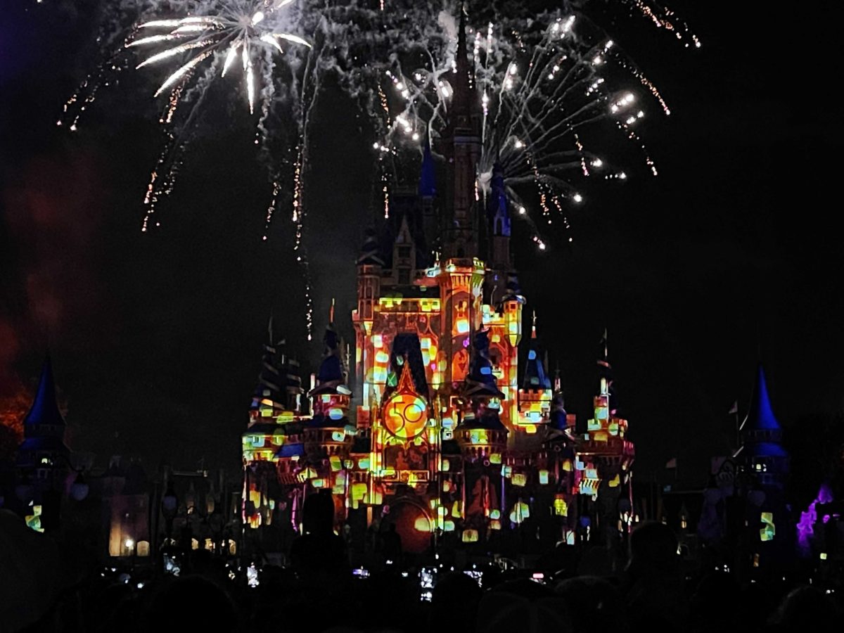 Happily Ever After fireworks in the Magic Kingdom at Walt Disney World