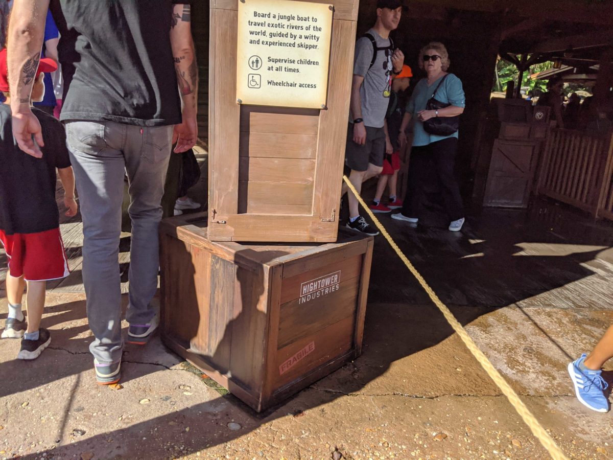 Jungle Cruise queue in Magic Kingdom at Walt Disney World