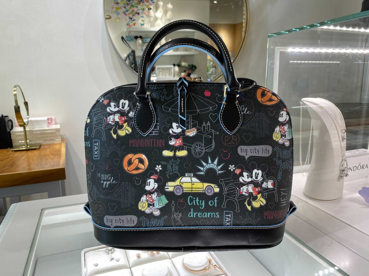 New Mickey and Minnie Mouse "New York City" Dooney & Bourke Collection Arrives at Ever After Jewelry Co. & Accessories in Disney Springs at Walt Disney World