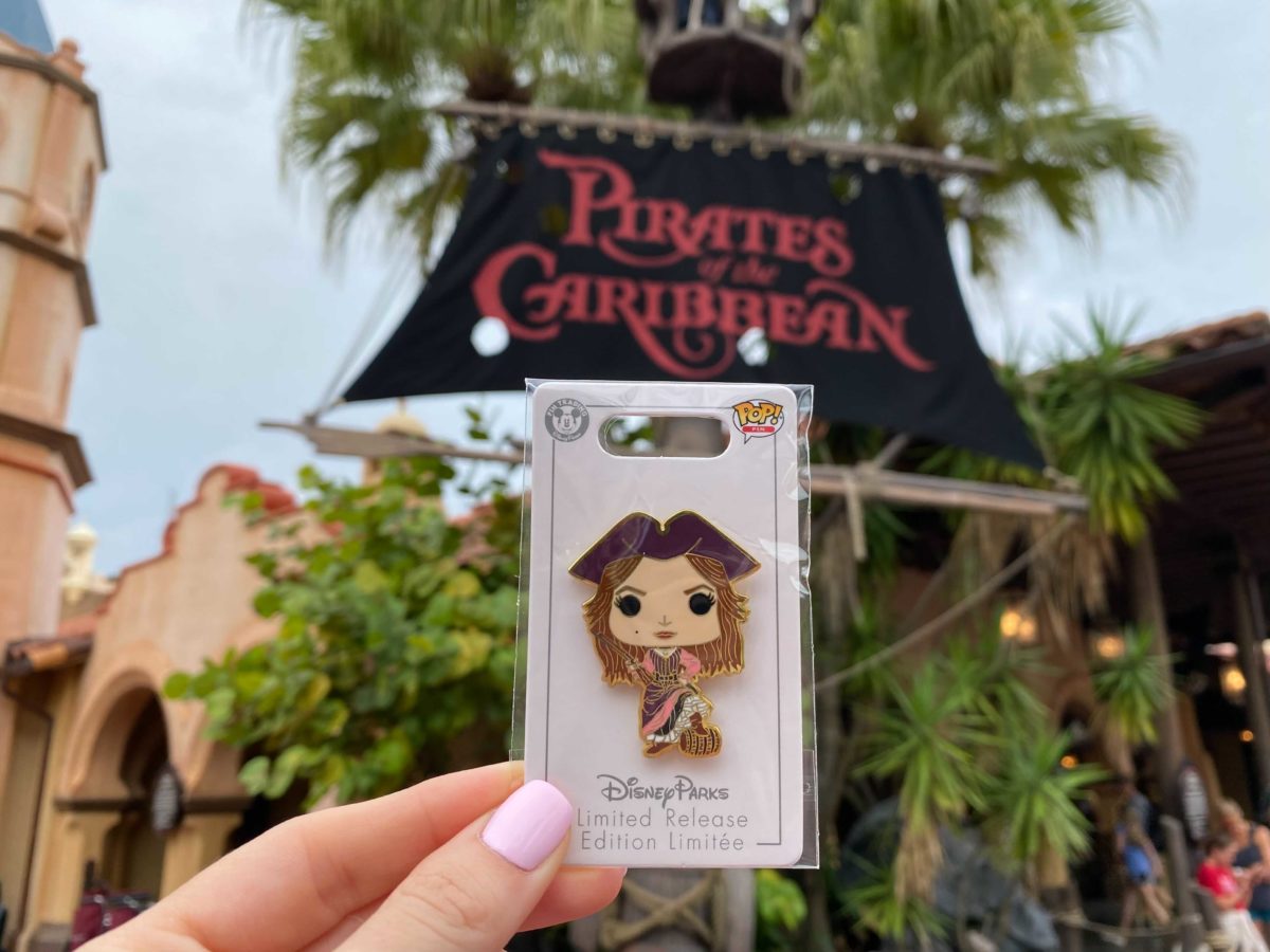 Redd from Pirates of the Caribbean Funko Pop! Pin at Magic Kingdom in Walt Disney World