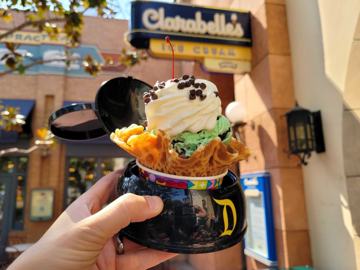 Clarabelle Mickey Set Again Ice Cream Cup